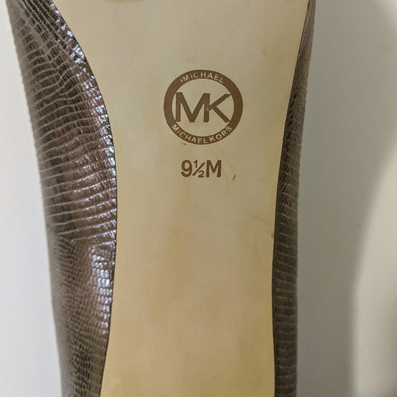 Michael Michael Kors platform peeptoe heels SZ 9.5 - Picture 7 of 8